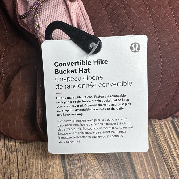 Lululemon Convertible Hike Bucket Hat NWT Size S/M (Ancient Copper) - Picture 13 of 16